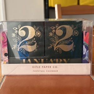 Wooden Perpetual Calendar *MUST GO TODAY**